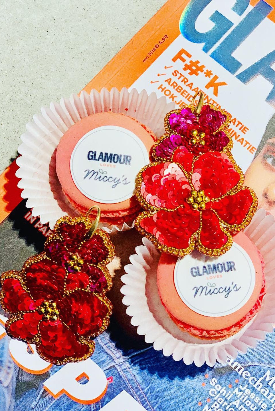 Lunchen op het hoofdkantoor van GLAMOUR magazine - Miccy's Jewelz Europe