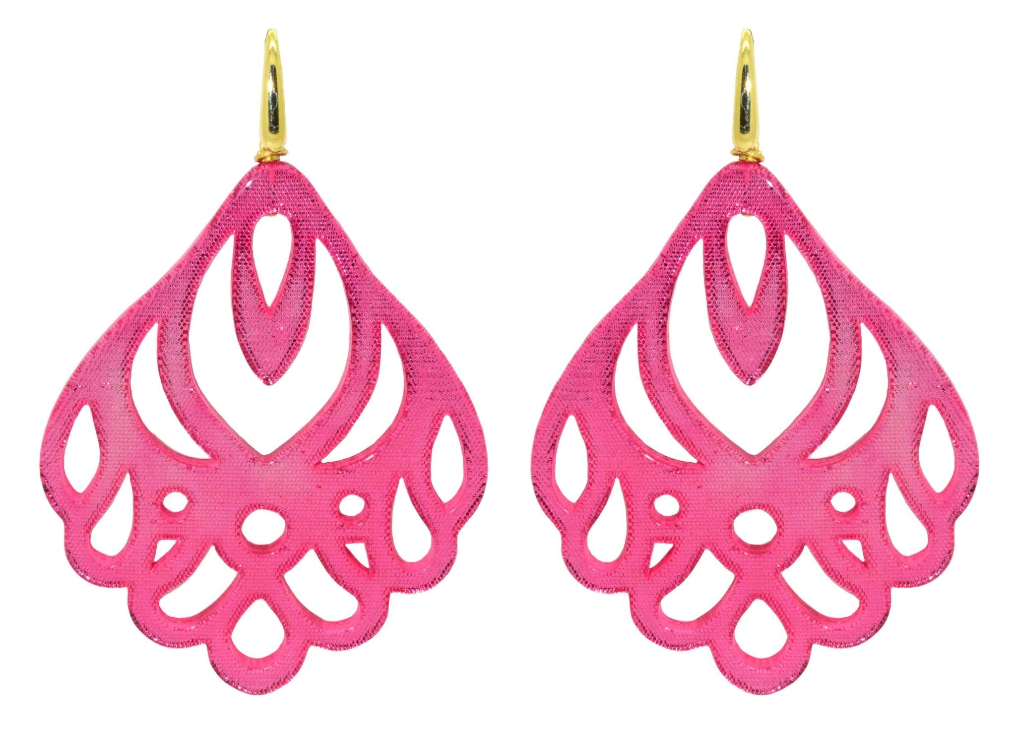 Miccy's | Basila Pink | Resin Earrings