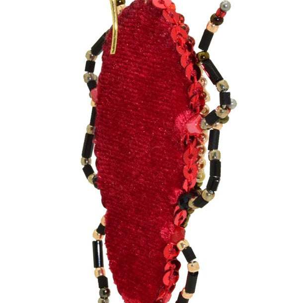 Miccy's | Beetle Juice | PatchArt Earrings