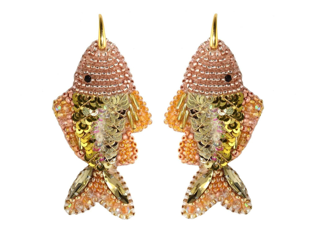 Miccy's | Blush Fishes | PatchArt Earrings