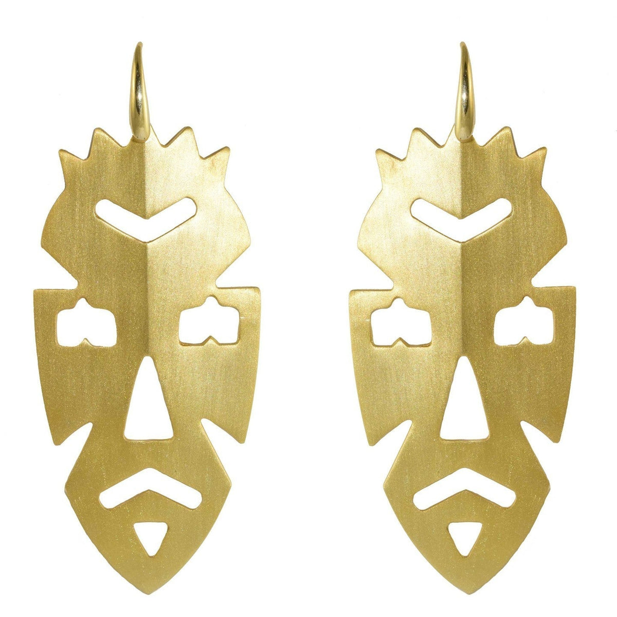Miccy's Dogon earrings Gold Line earrings