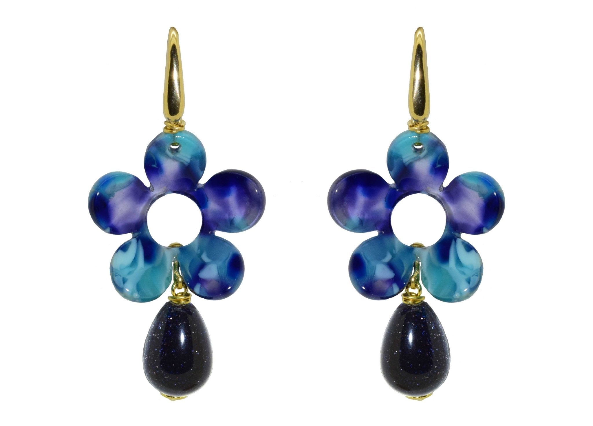 Miccy's | Forget Me Not | Resin Earrings