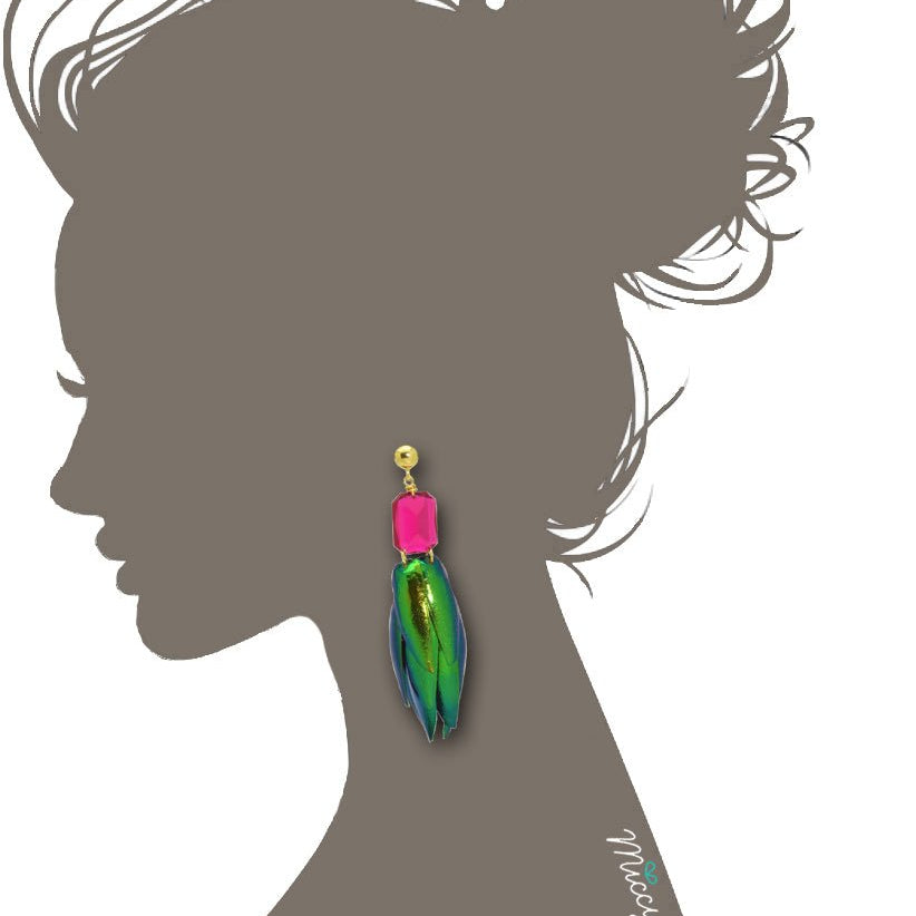 Miccy's | Gemma Beetle | Skins Earrings