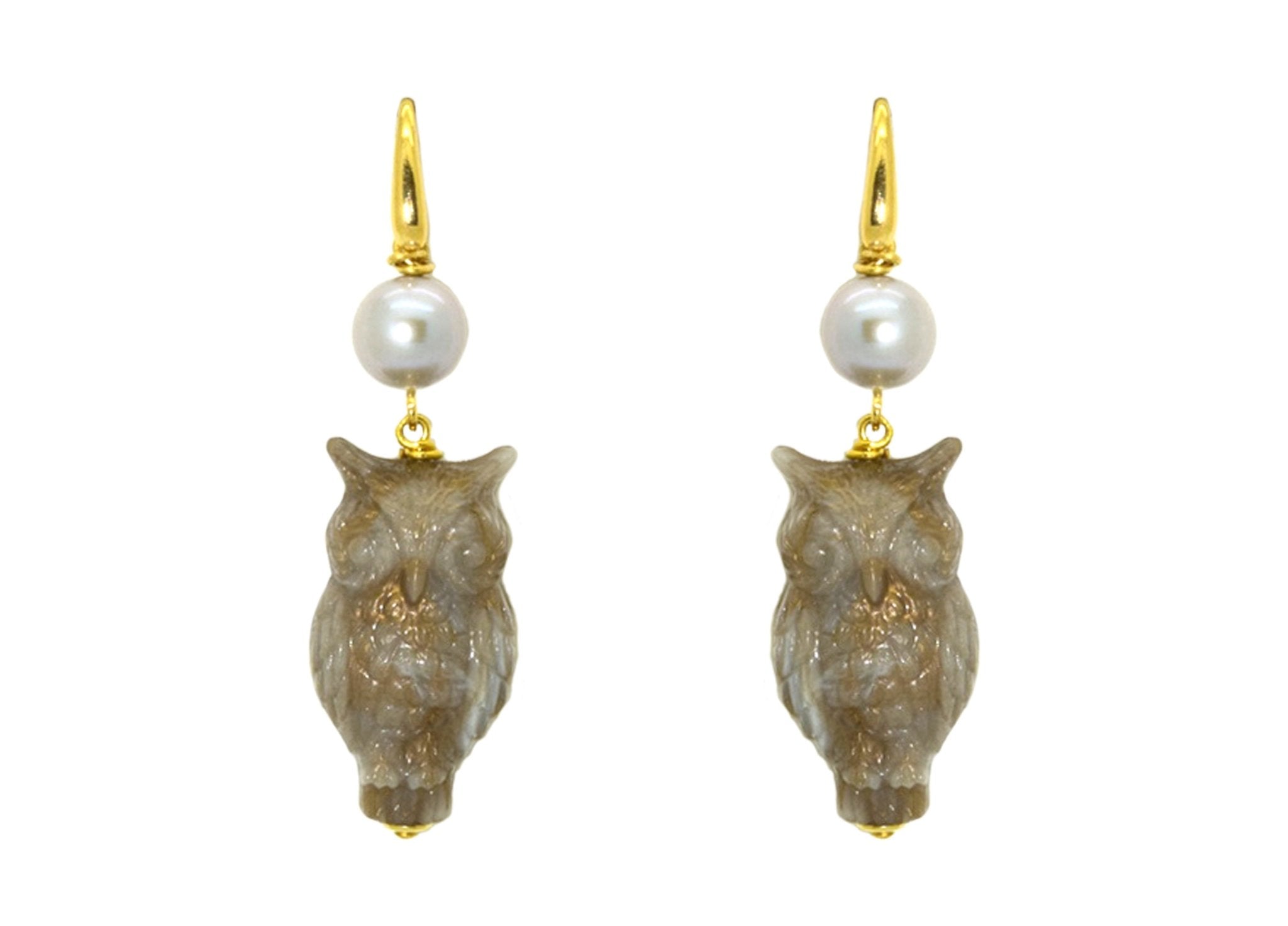 Miccy's | Gufo Natural | Resin Earrings