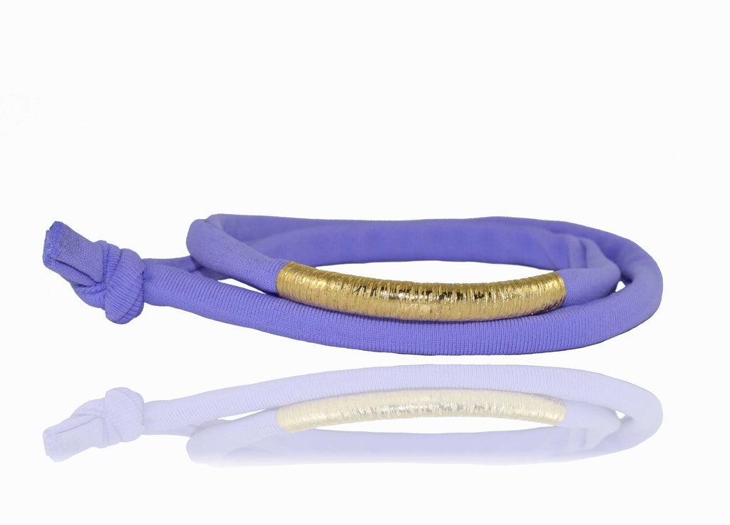 Miccy's | Lilac 14K Golden Tube Bracelet