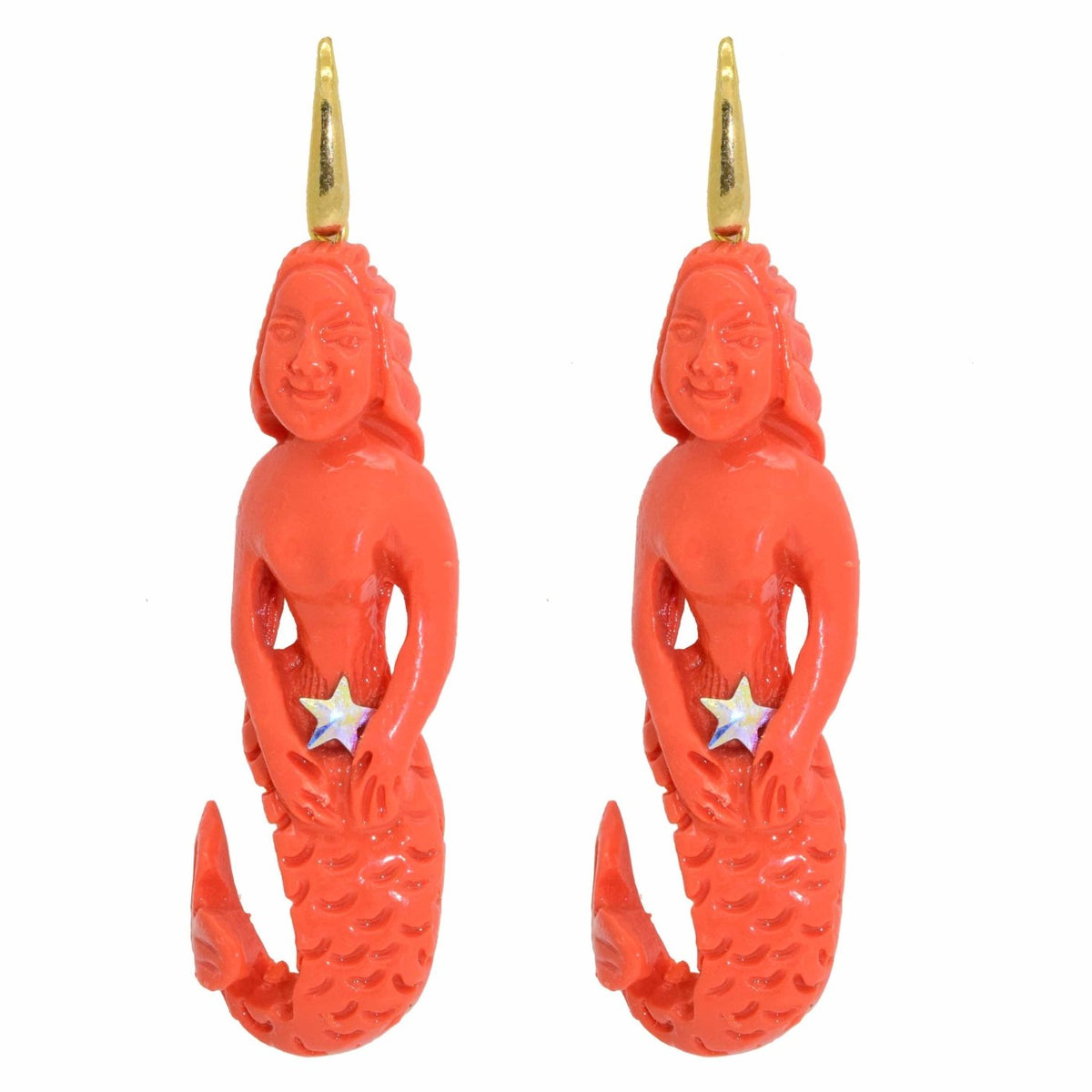 Miccy's Lotty the Mermaid Resin earrings
