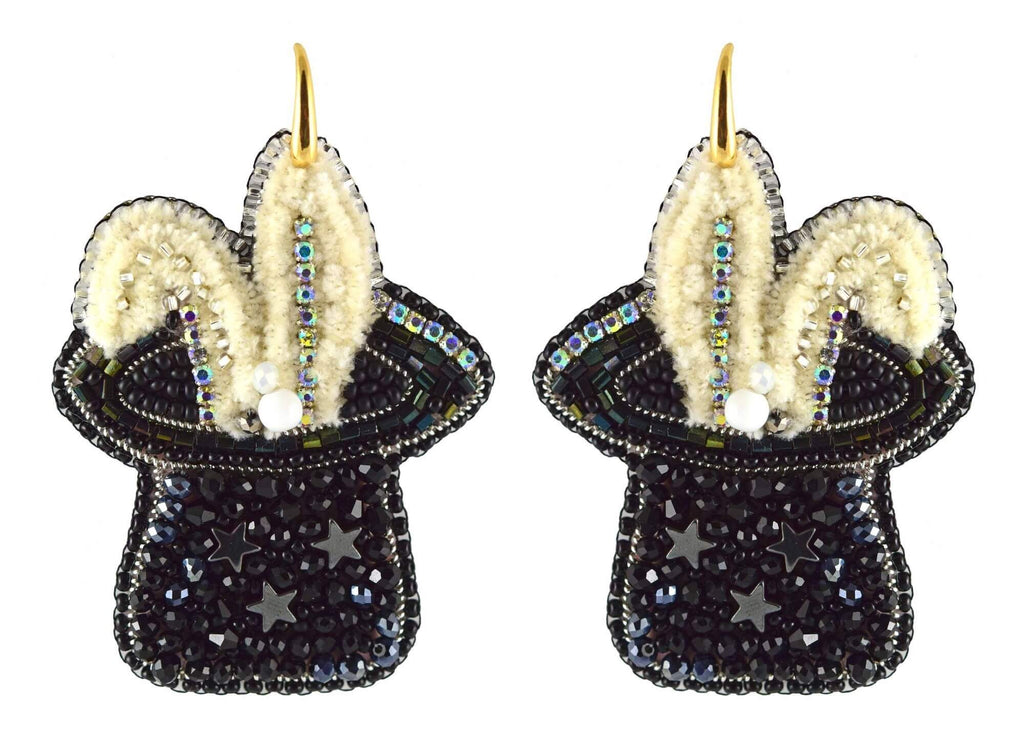 Miccy's | Magic Hat | PatchArt Earrings