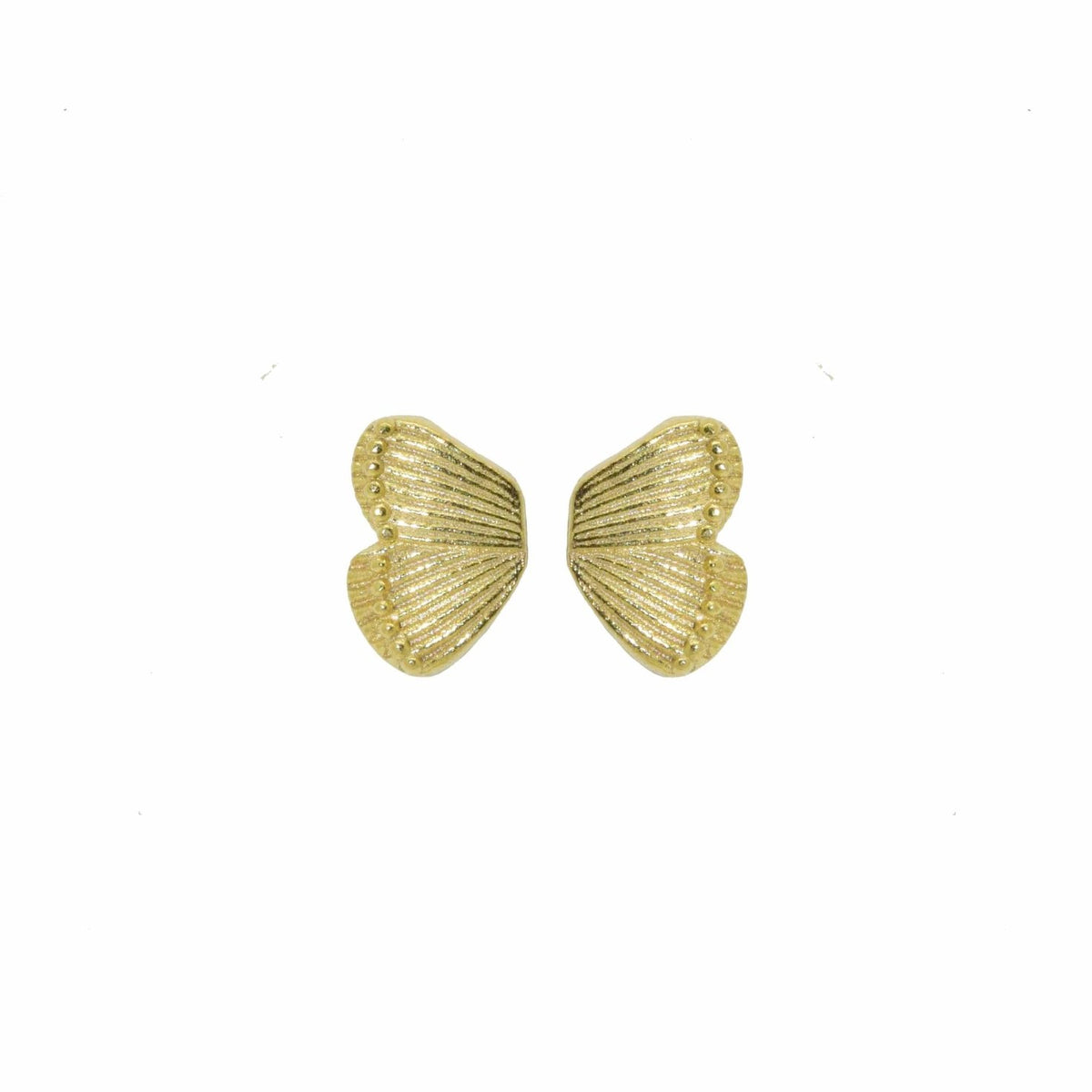 Miccy's Butterfly wings (1 pair) Gold Line earrings