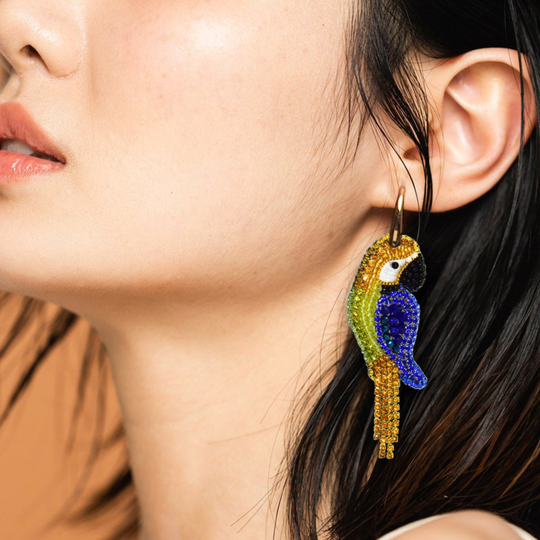 Papagayo | PatchArt Earrings - Miccy's Jewelz Europe
