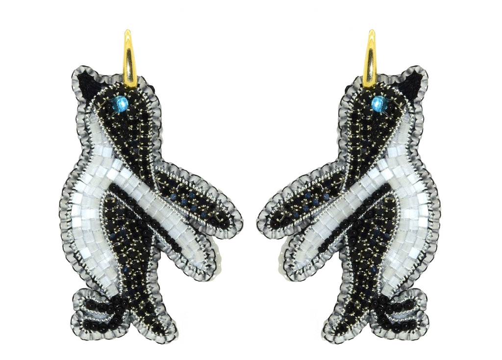 Miccy's | Pinquins | PatchArt Earrings