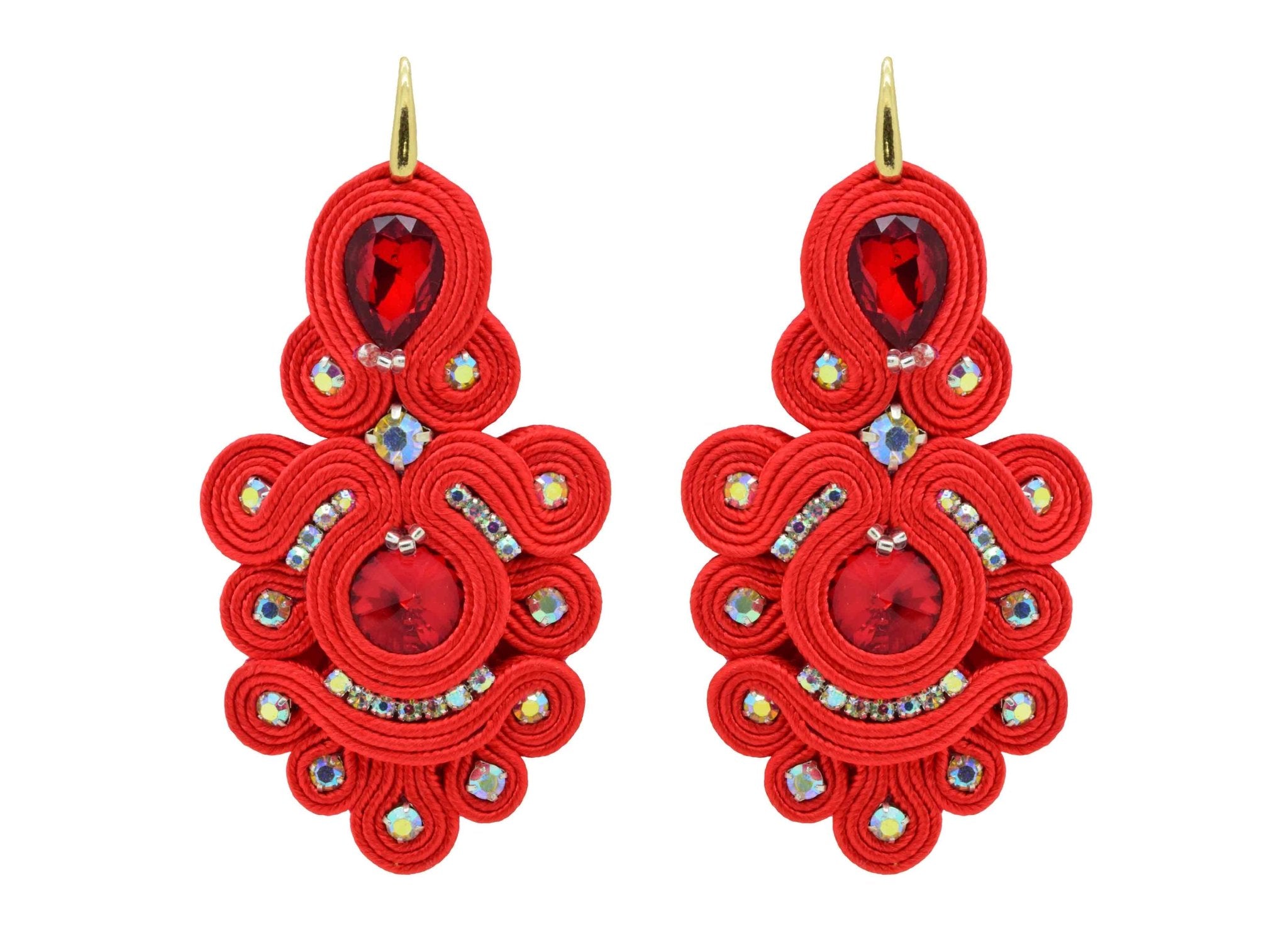 Miccy's | "Red-Y for Holidays" Dream | Velvet Dreams Earrings