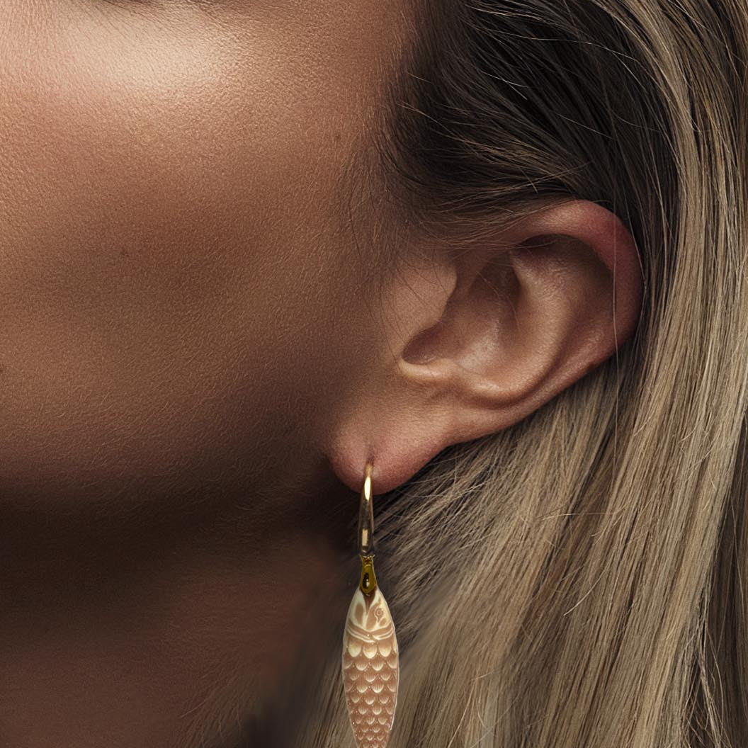 Miccy's Sardine Resin earrings