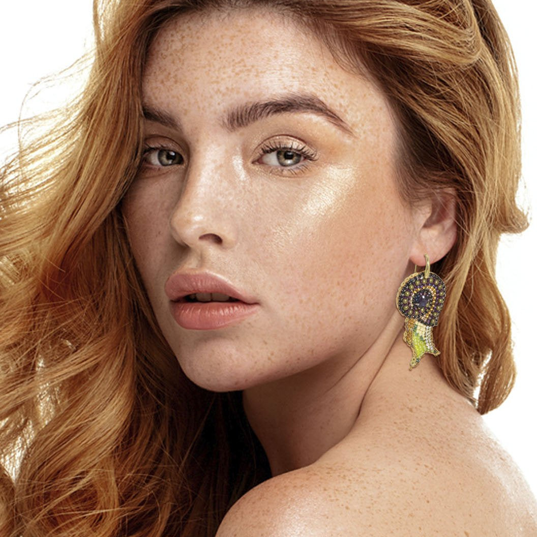 Miccy's | Snails | PatchArt Earrings