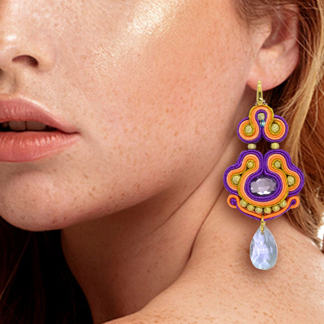 Miccy's | Taj Mahal | Velvet Dreams Earrings
