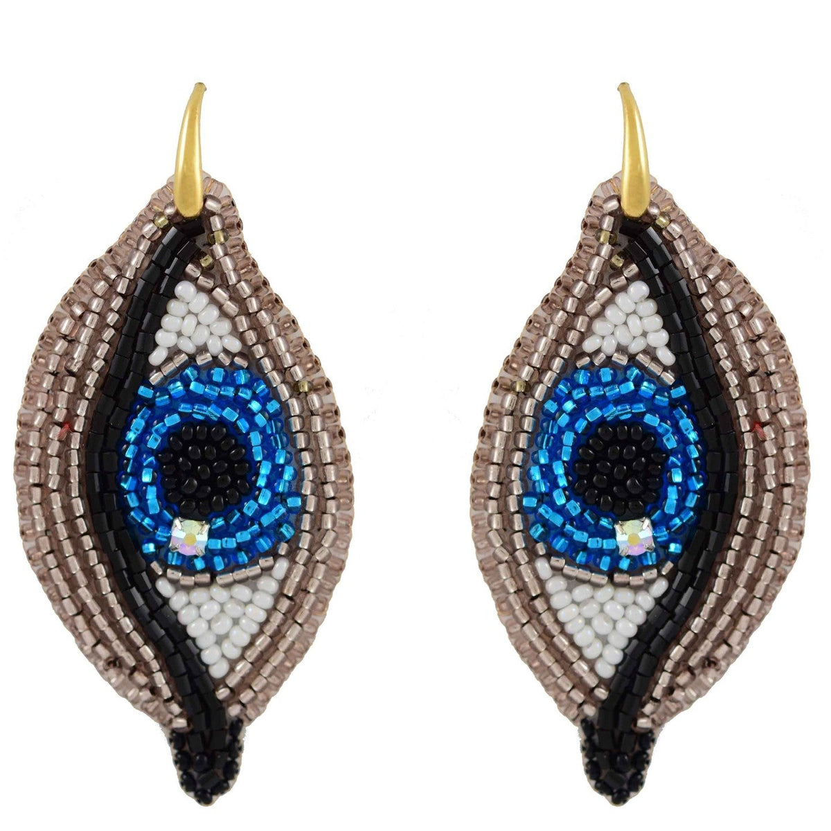 Miccy's | The Blue Eye Dream | PatchArt Earrings