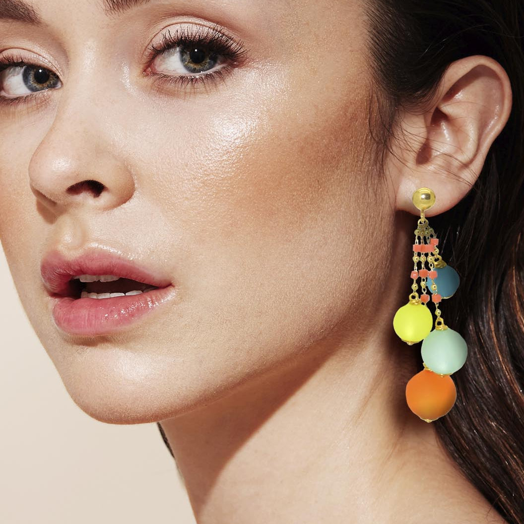 Miccy's Upsidedown Resin earrings