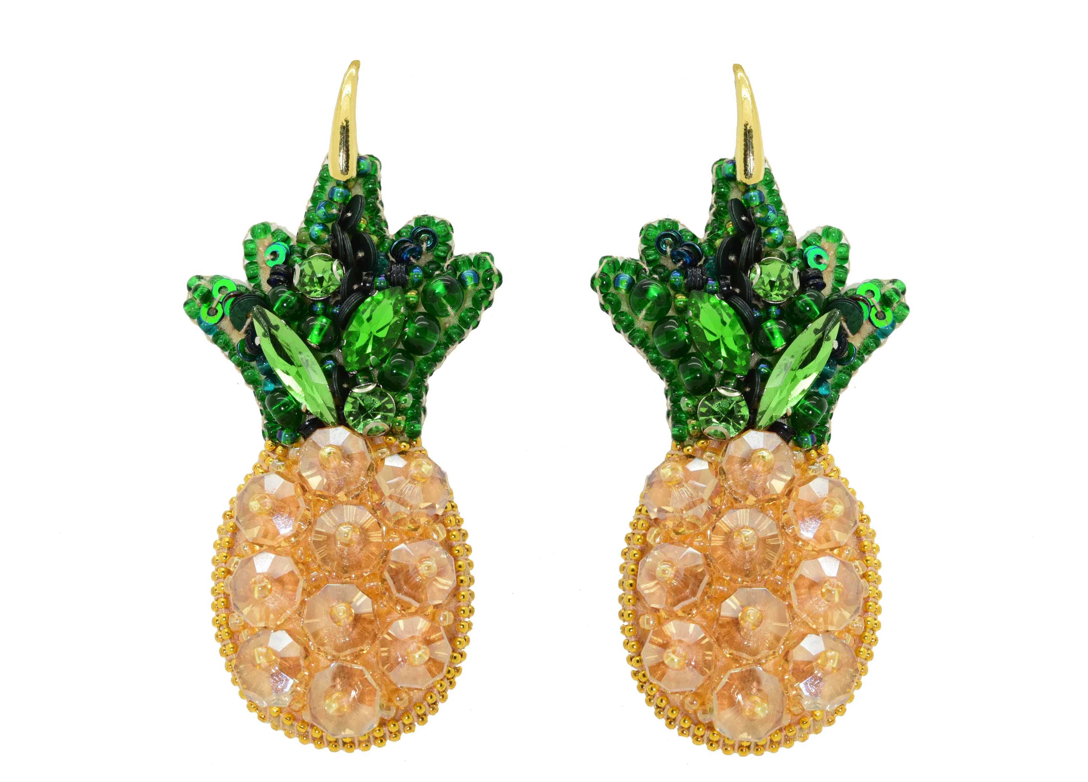 Miccy's | Pineapple | PatchArt Earrings