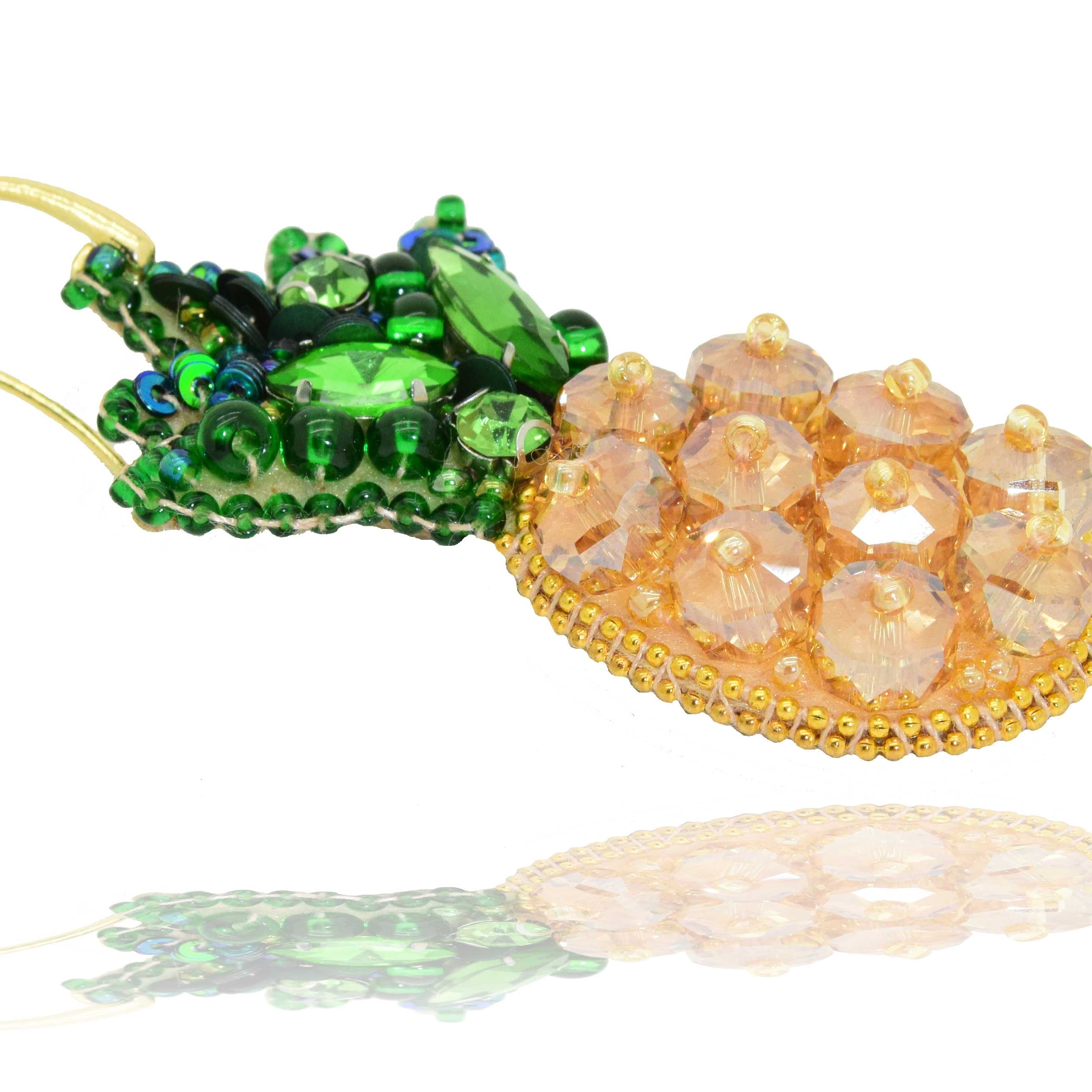 Miccy's | Pineapple | PatchArt Earrings