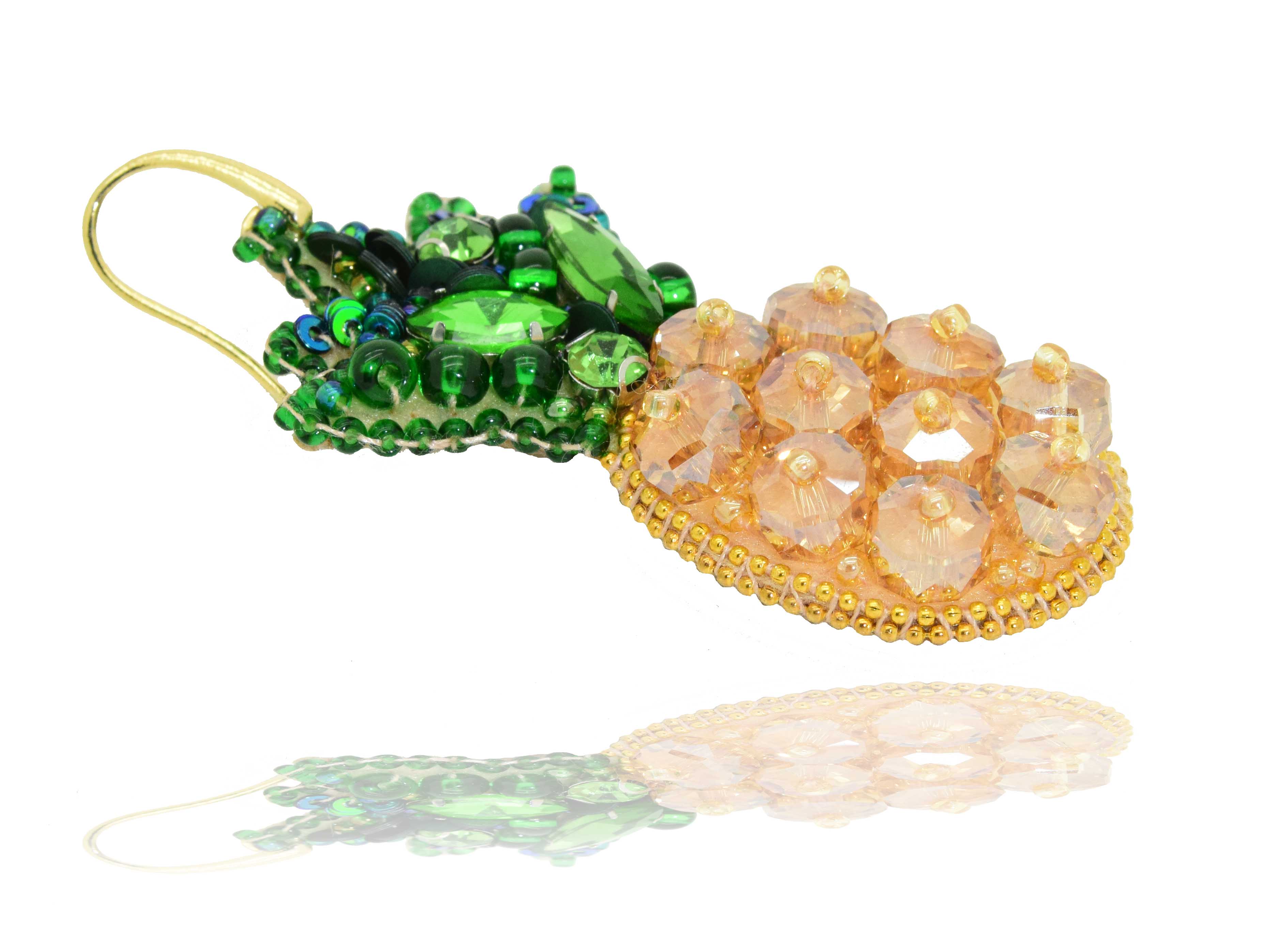 Miccy's | Pineapple | PatchArt Earrings