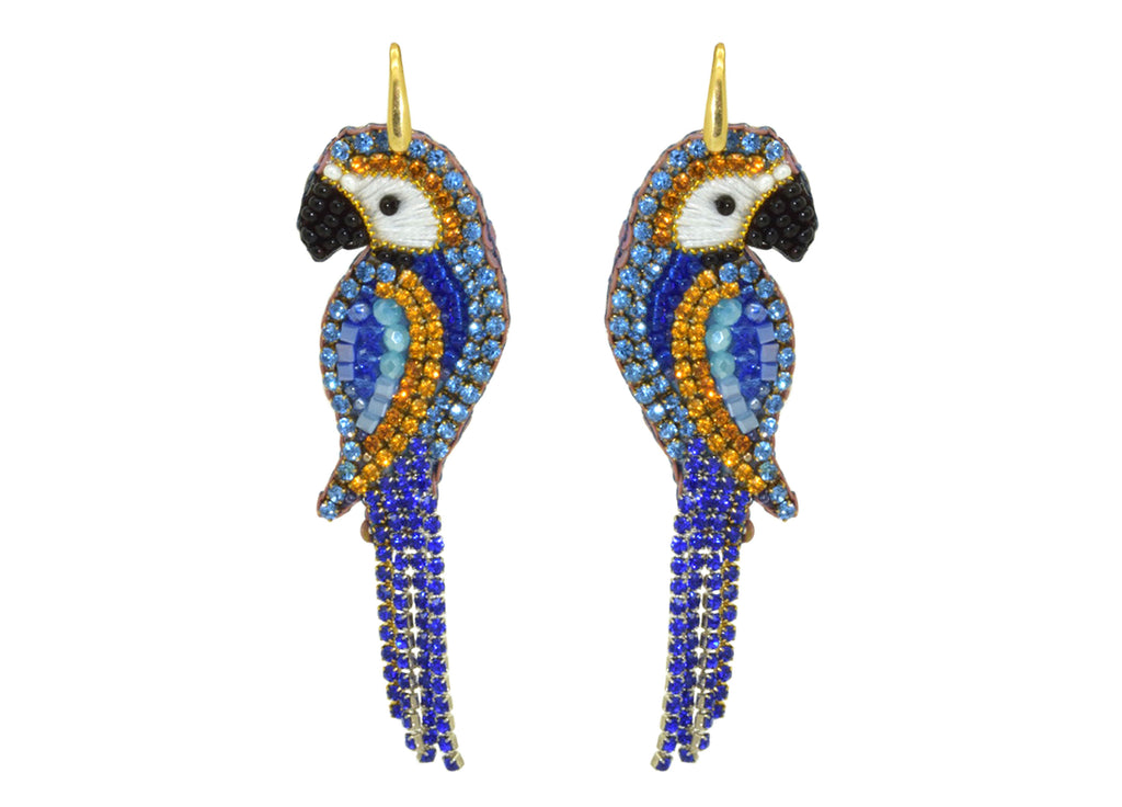 Papagayo Ara | PatchArt Earrings