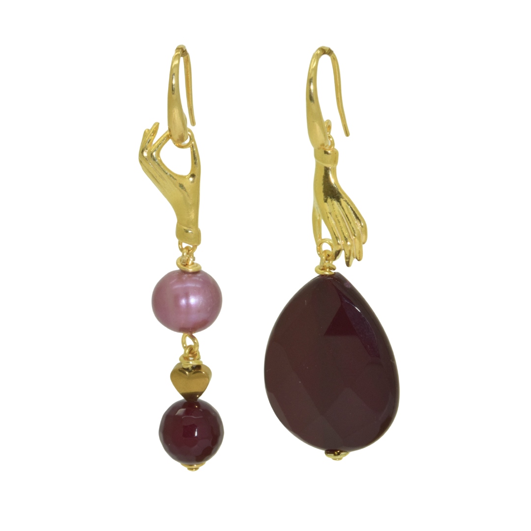 Hands on Ruby | Gold Statement Oorbellen | Miccy's Jewelz – Miccy's ...