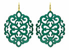 Miccy's | Ahlan Emerald | Resin Earrings