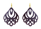 Miccy's | Basila Dark Mauve | Resin Earrings