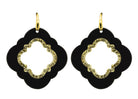 Miccy's | Black Caviar| Petite | Resin Earrings