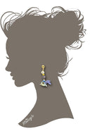 Blub Blue | Shell Earrings - Miccy's Jewelz Europe