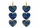 Miccy's | Blue Moon Hearts | Resin Earrings