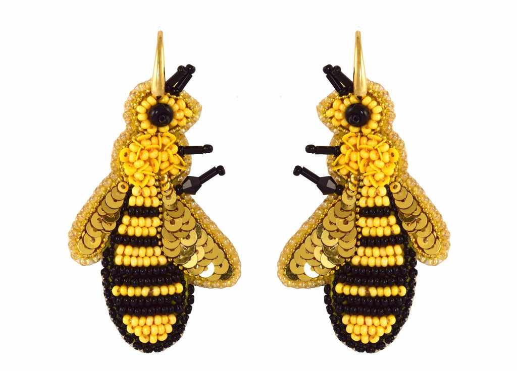 Miccy's | Busy Bee's | PatchArt Earrings