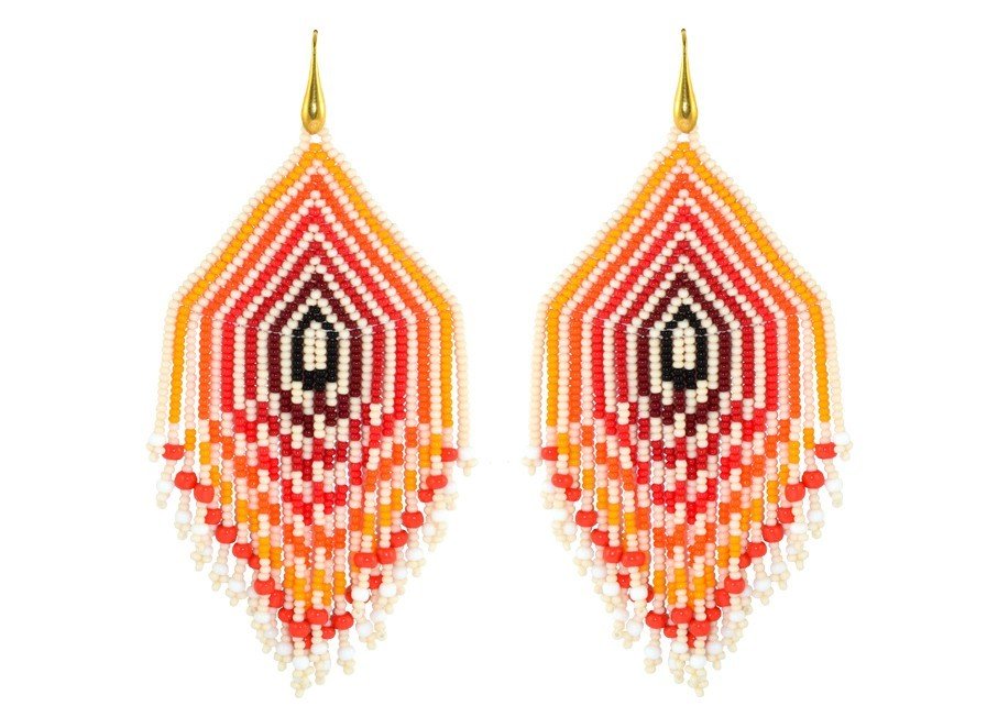 Citrus Striped | Mojag Earrings - Miccy's Jewelz Europe