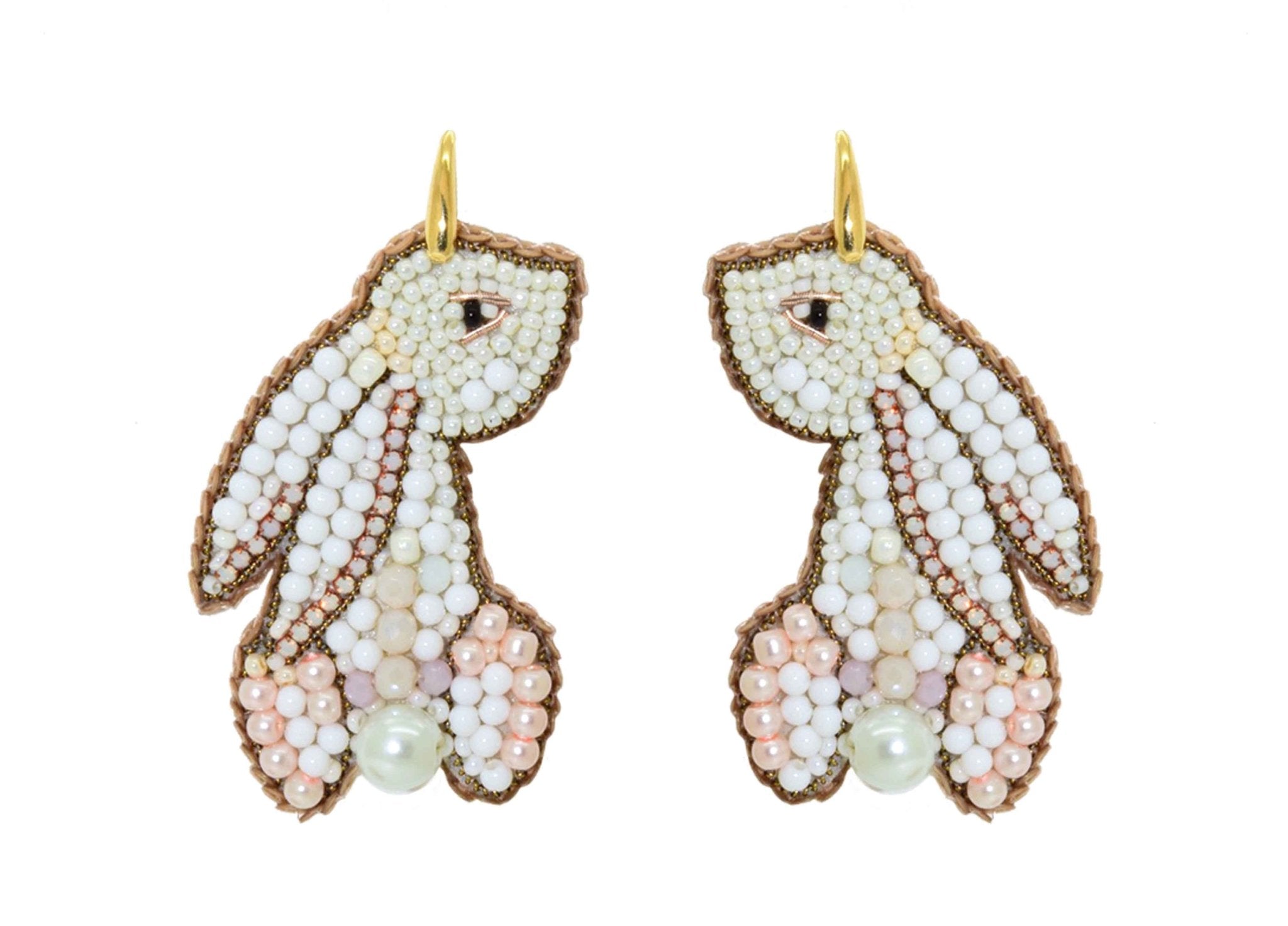 Miccy's | Cotton Tail | PatchArt Earrings