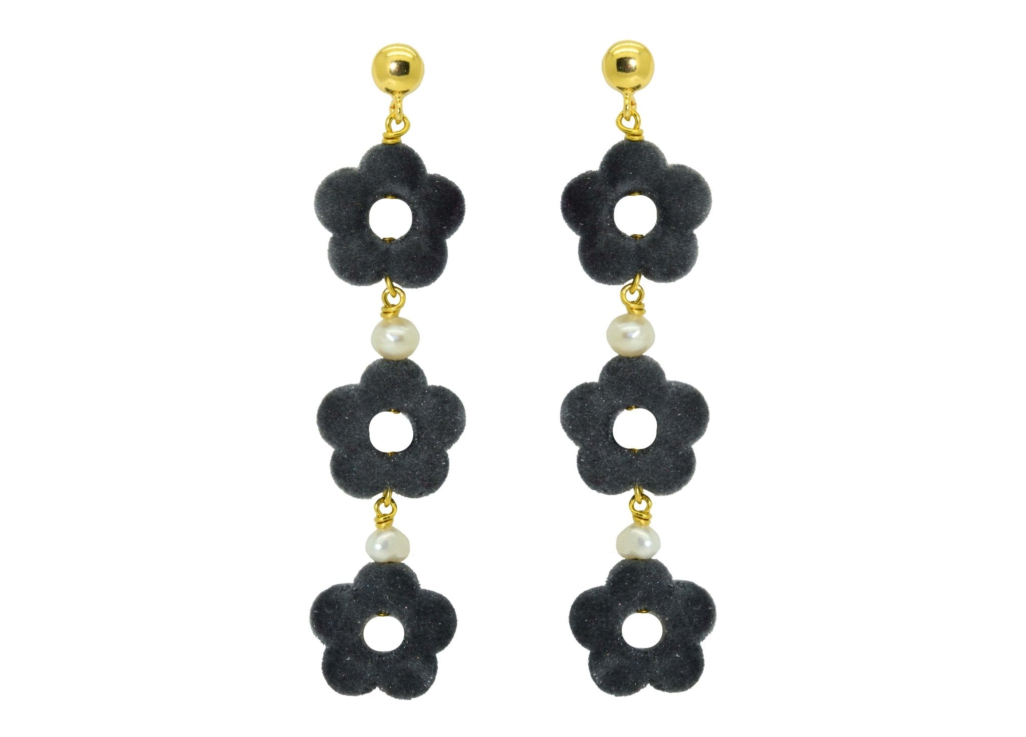 Miccy's | Flower Power Koala | Resin Earrings