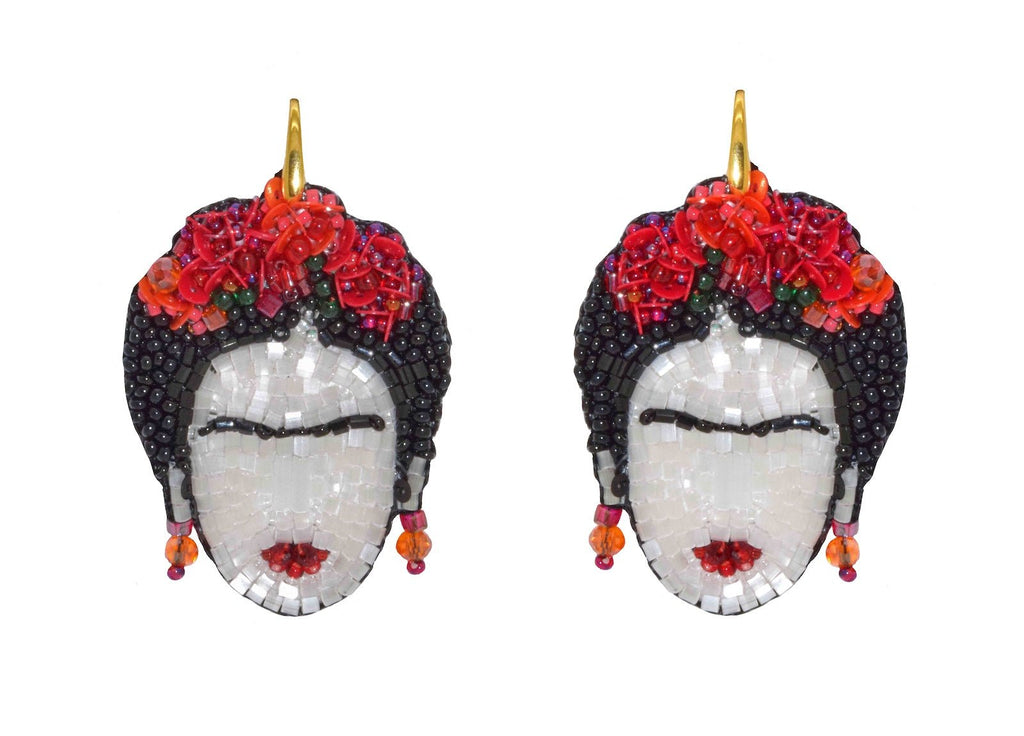 Frida Kahlo | PatchArt Earrings - Miccy's Jewelz Europe
