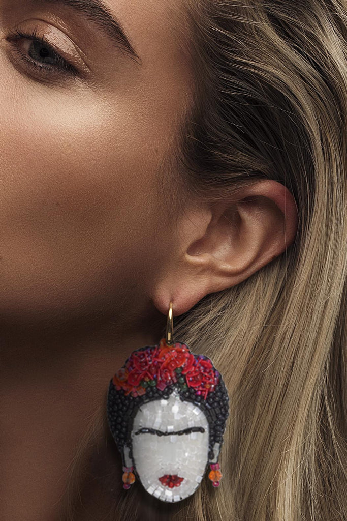 Miccy's | Frida Kahlo | PatchArt Earrings