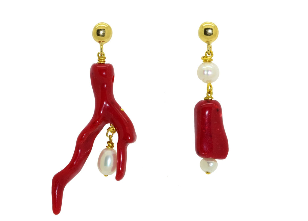 Miccy's | Great Barrier Red | Resin Earrings