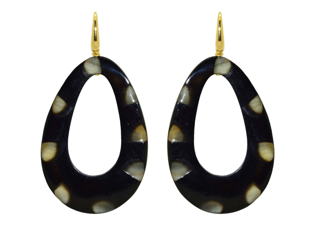 Miccy's | Horn pattern Drops | Horn Earrings