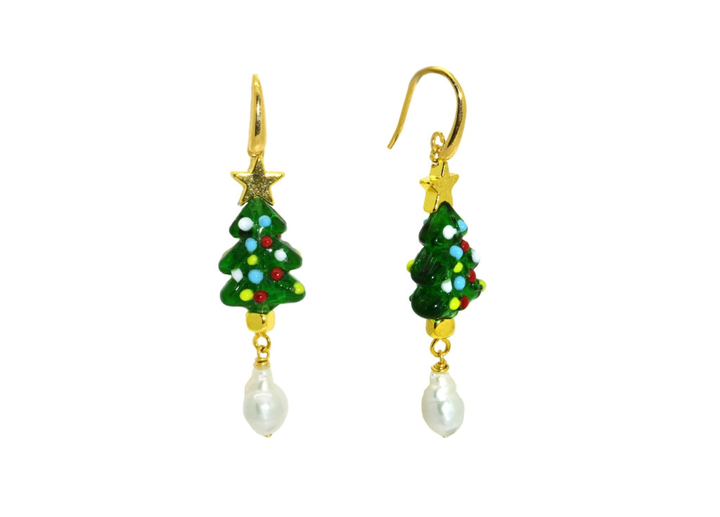 Miccy's | Jingle Bells | Shell Earrings