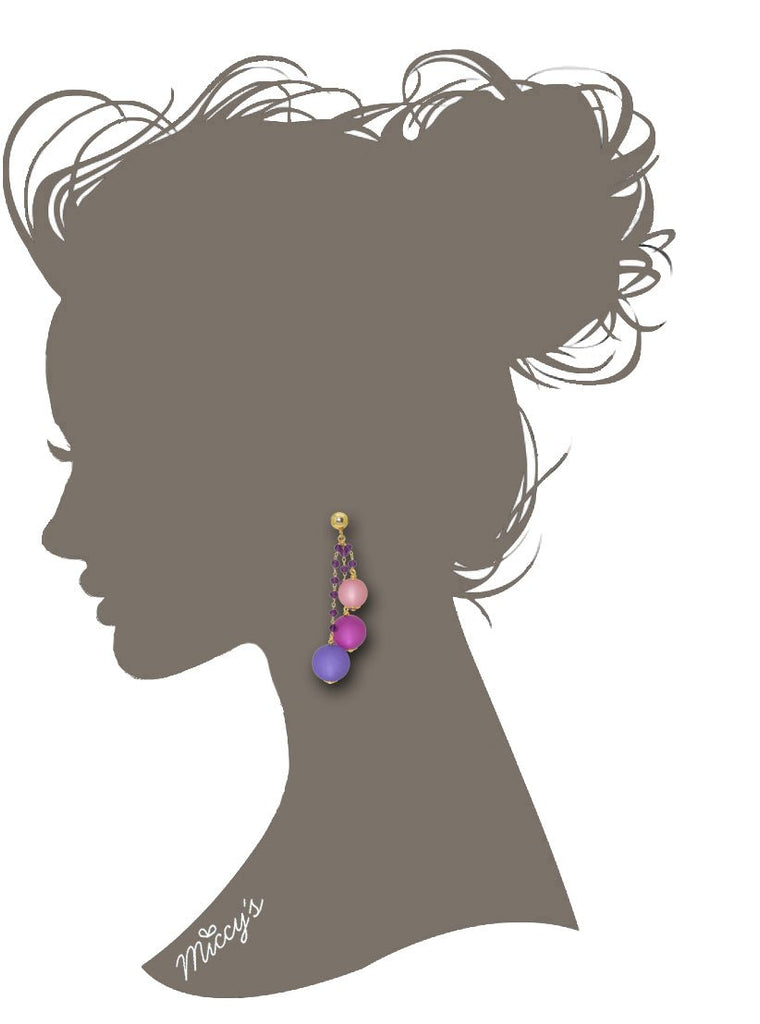 Miccy's | Just Purple Balloons | Resin Earrings