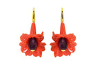 Miccy's | Latour Orange small | Resin Earrings