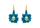 Miccy's | Latour Teal small | Resin Earrings
