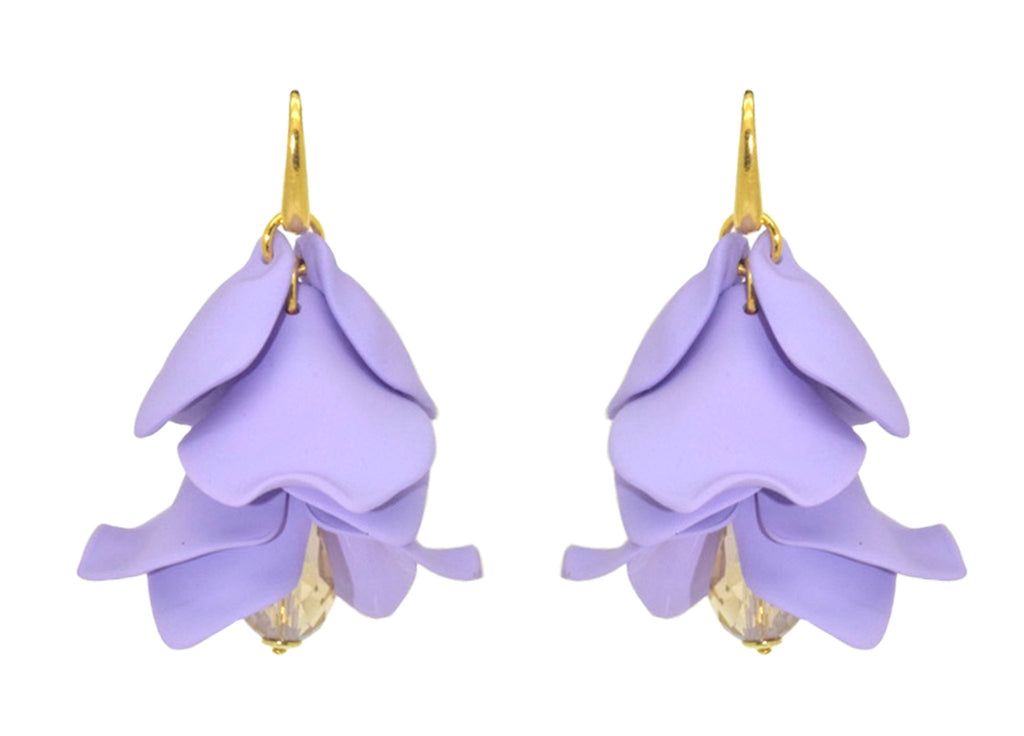 Lavender Lily | Resin Earrings - Miccy's Jewelz Europe