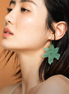 Miccy's | Lilium Green | Resin Earrings