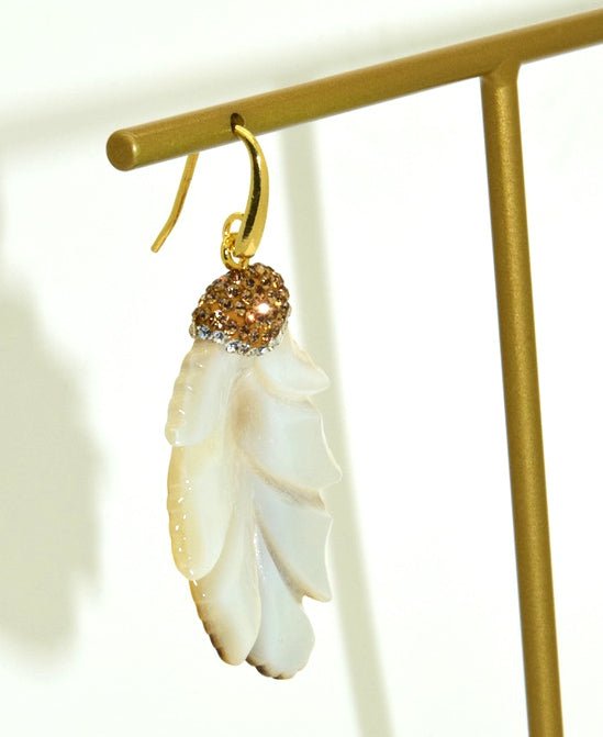 MOP Flowers | Shell Earrings - Miccy's Jewelz Europe