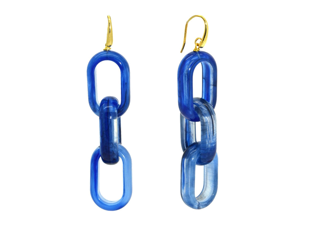 Miccy's | Nexus Kobalt Blue | Resin Earrings