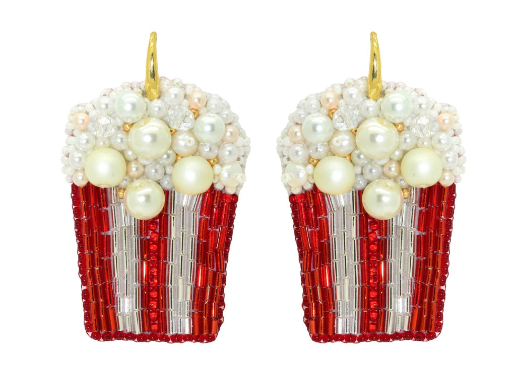 Popcorn | PatchArt Earrings - Miccy's Jewelz Europe