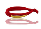 Miccy's | Red 14K Golden Tube Bracelet