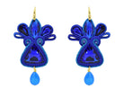 Miccy's | Royal Blue Angels | Velvet Dreams Earrings