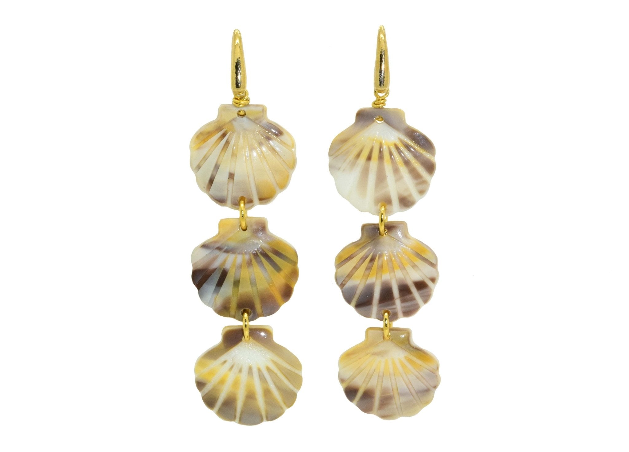 Miccy's | Shell Yeah! | Resin Earrings